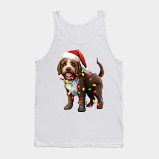 Christmas Lagotto Romagnolo Tank Top